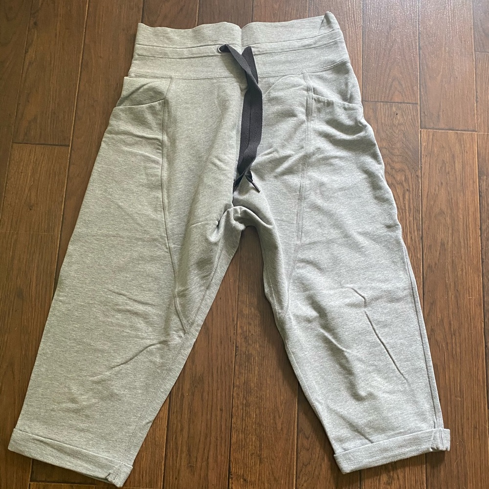 Lululemon Drop Crotch Cropped Sweats